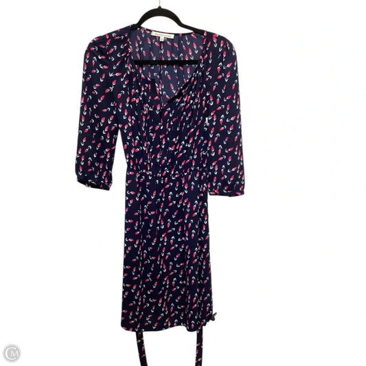 Dress Casual Midi By Daniel Rainn In Blue, Size: Xs