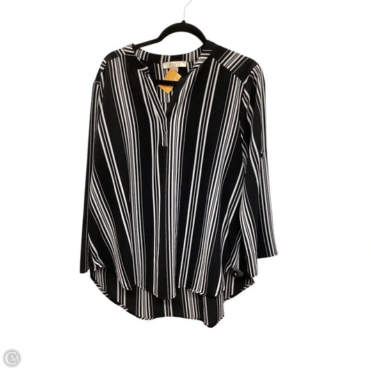 Top Long Sleeve By Misia In Black, Size: 1x