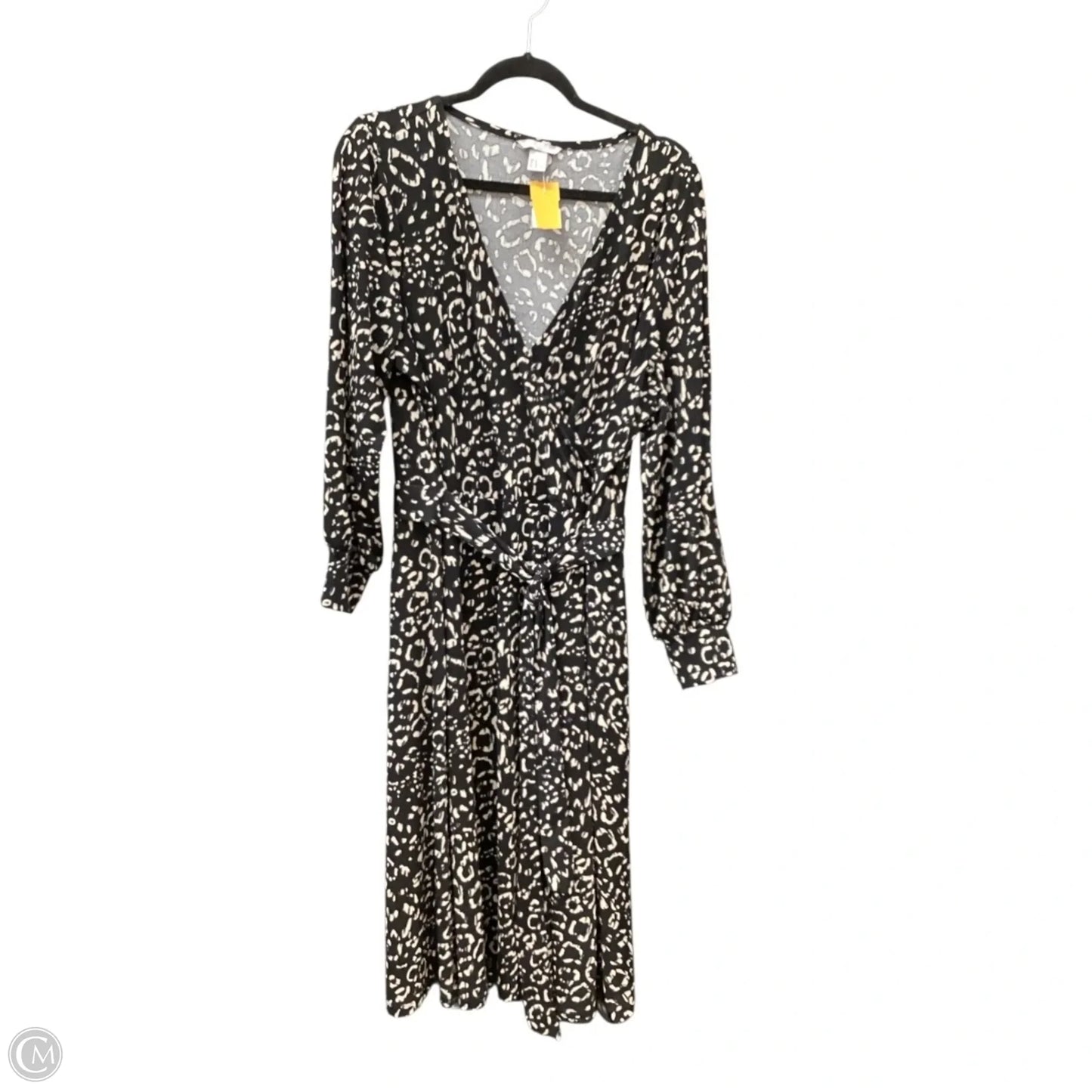 Dress Casual Maxi By H&m In Black, Size: Xl