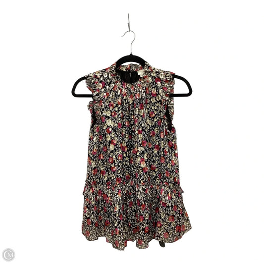 Top Sleeveless Designer By Kate Spade In Multi-colored, Size: Xs