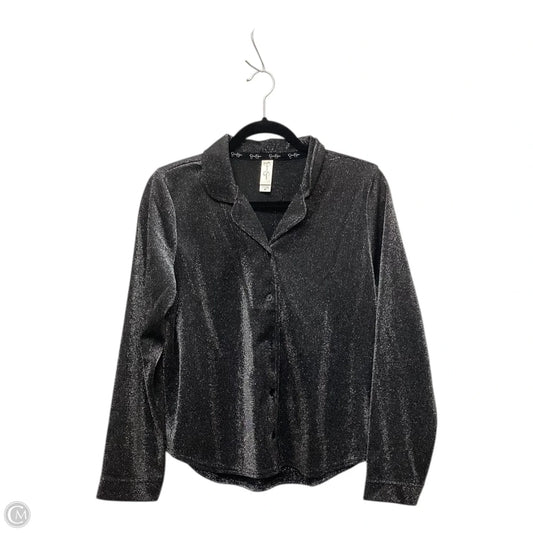 Top 2pc Long Sleeve By Jessica Simpson In Black, Size: M