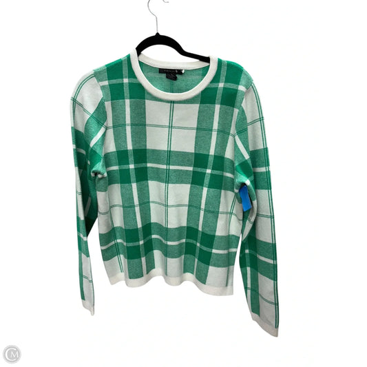 Sweater By Tahari In Green, Size: Xl