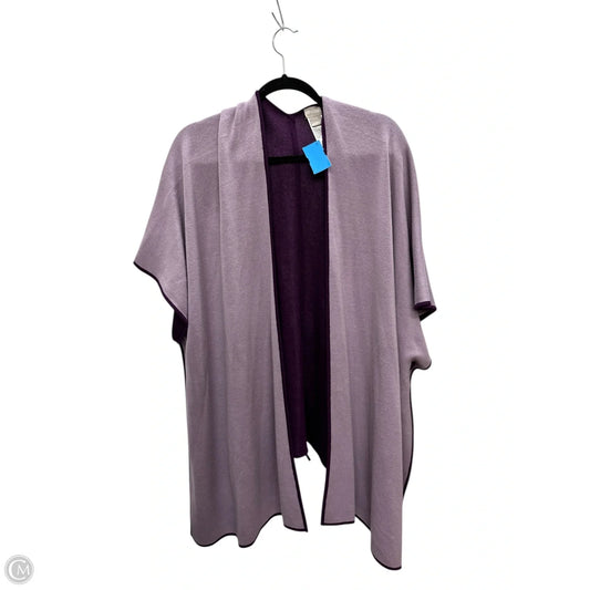 Kimono By Chicos In Purple, Size: L