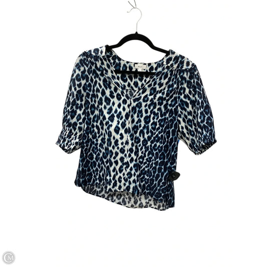 Top Long Sleeve By Alc In Blue, Size: S