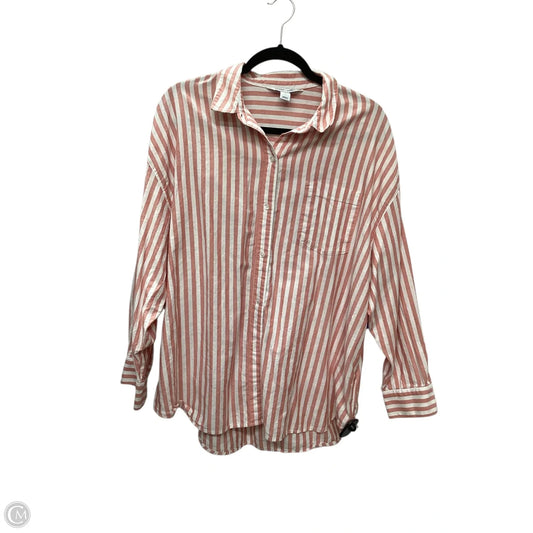 Top Long Sleeve By Old Navy In Pink, Size: L