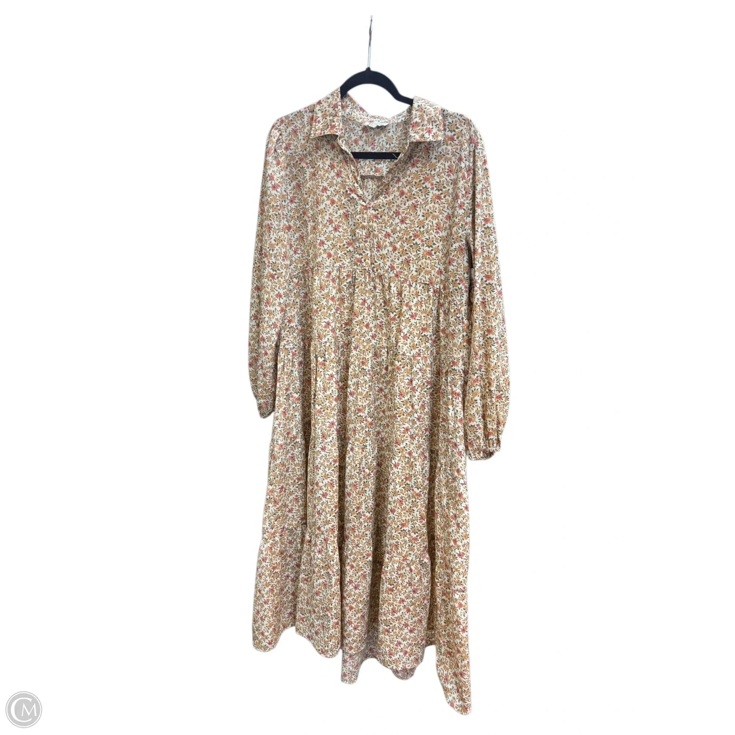 Dress Casual Midi By Umgee In Floral Print, Size: L