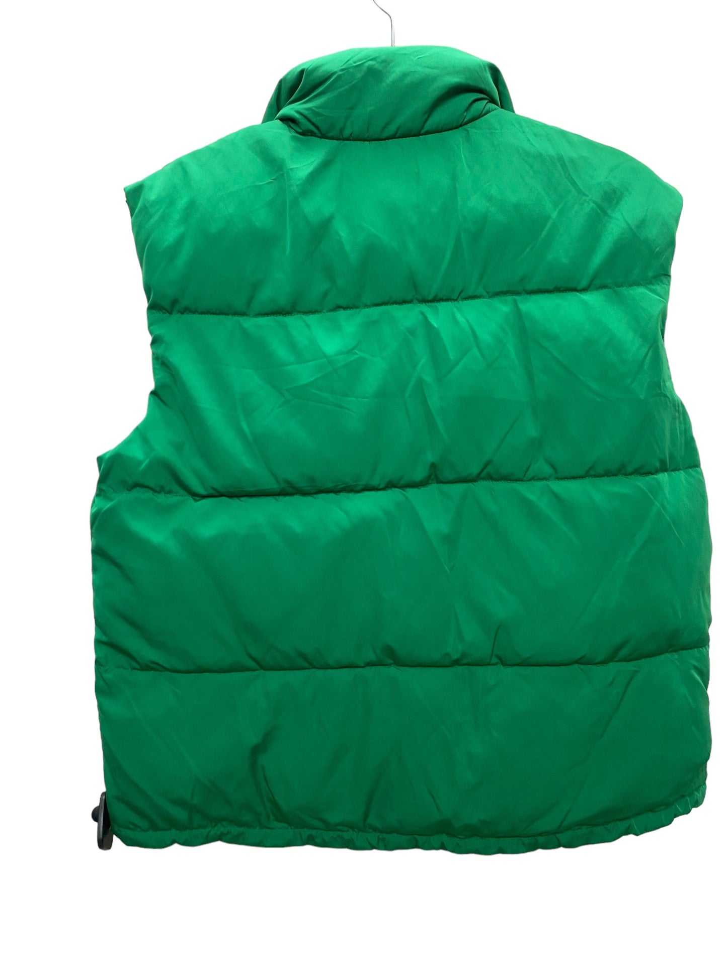 Vest Puffer & Quilted By Clothes Mentor In Green, Size: M