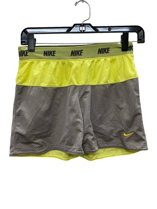 Athletic Shorts By Nike Apparel In Green, Size: L