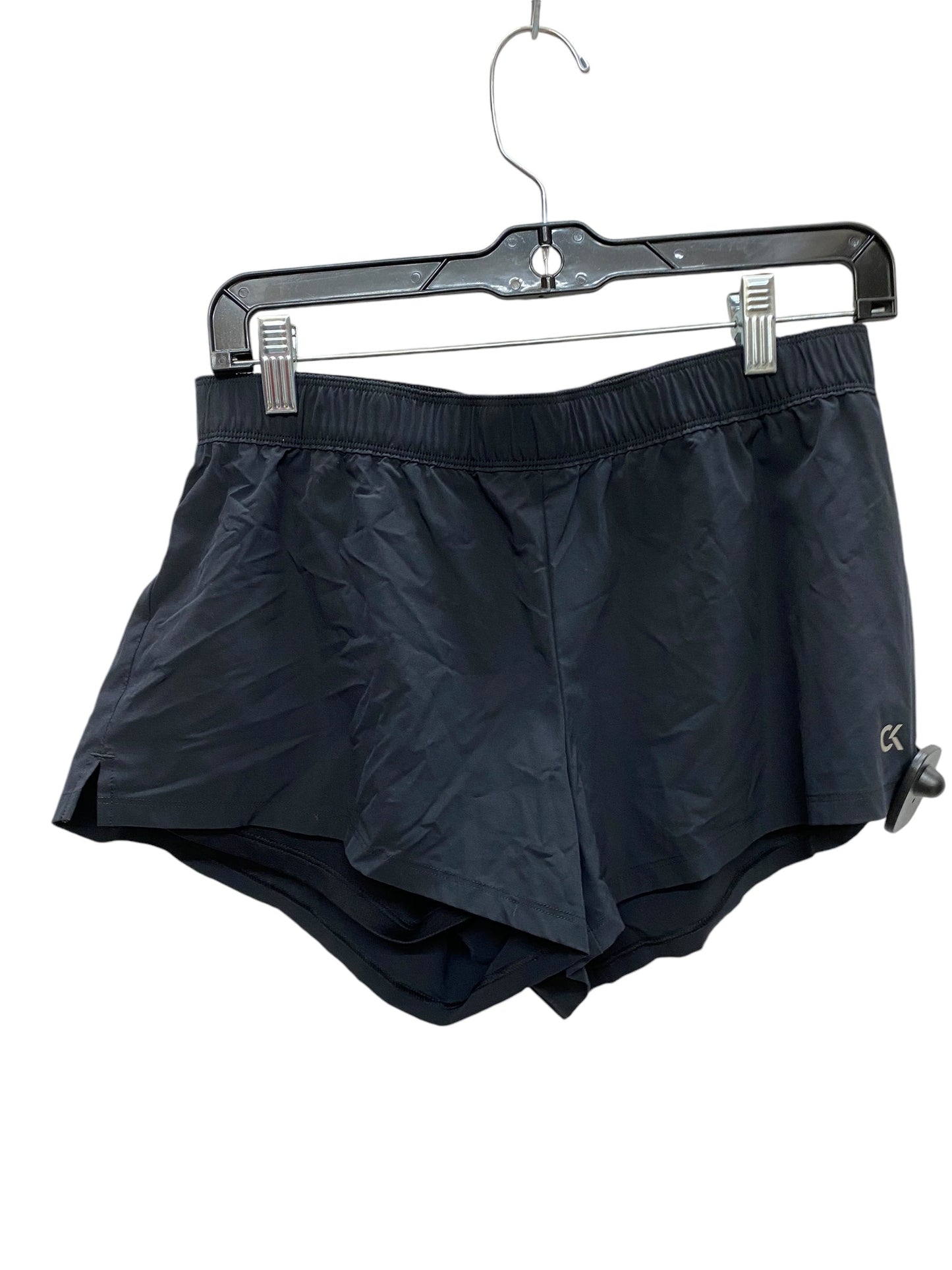 Athletic Shorts By Calvin Klein In Black, Size: M