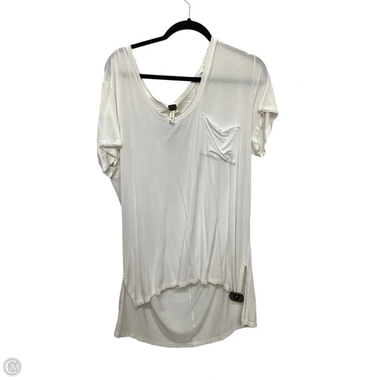 Top Short Sleeve Basic By We The Free In White, Size: L