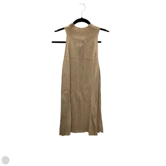 Top Sleeveless By 525 America In Gold, Size: S