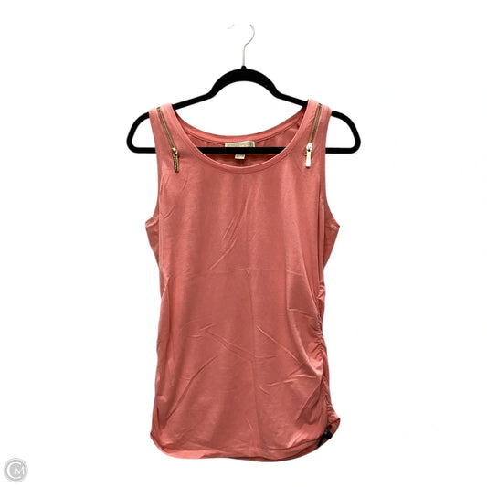 Top Sleeveless By Michael By Michael Kors In Pink, Size: L