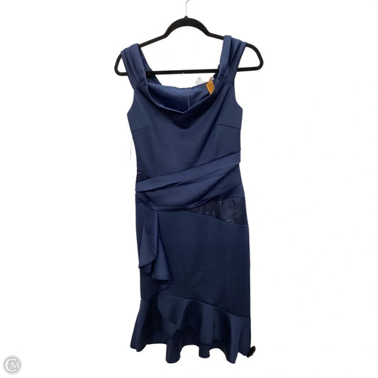 Dress Party Midi By Venus In Blue, Size: M