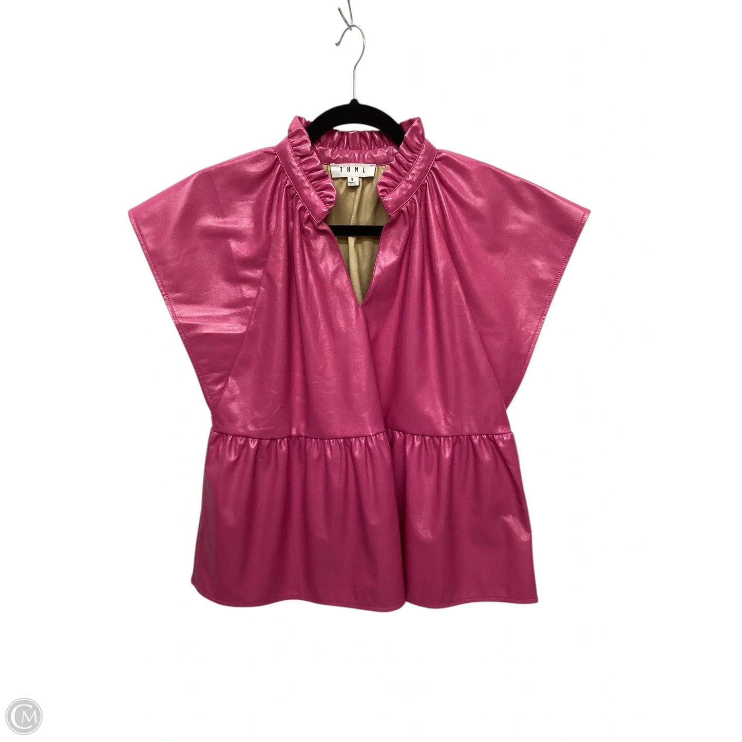 Top Sleeveless By Thml In Pink, Size: S