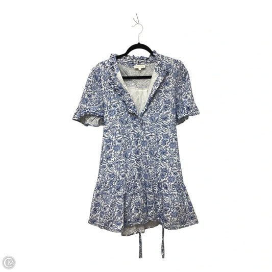 Dress Casual Midi By Entro In Blue, Size: M