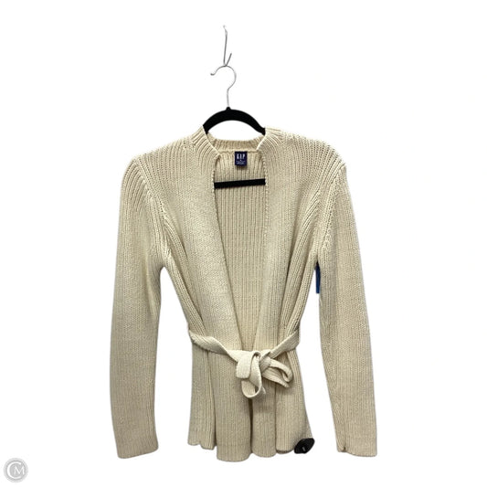 Cardigan By Gap In Cream, Size: S