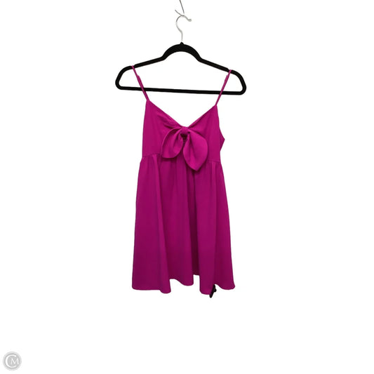Dress Casual Short By Entro In Pink, Size: S