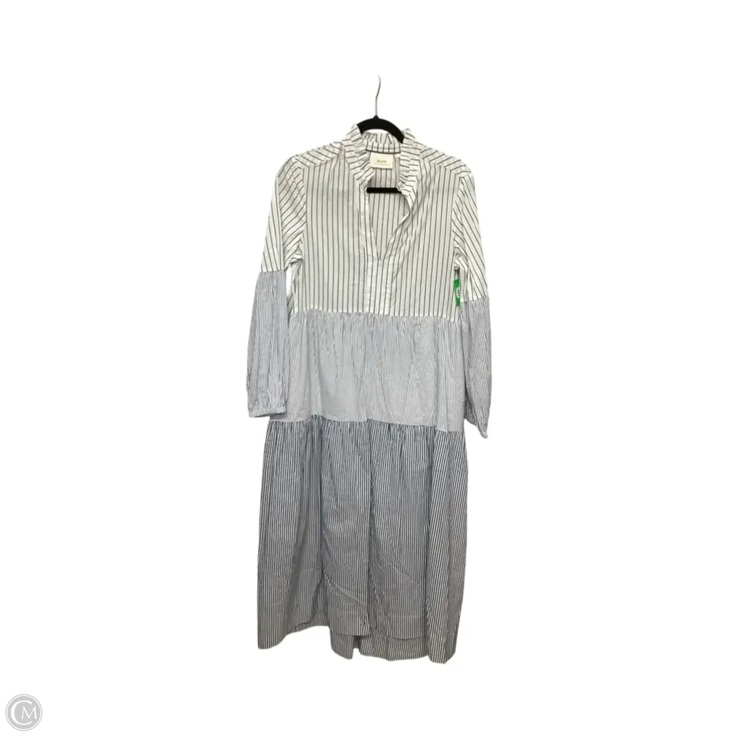 Dress Casual Maxi By Maeve In Striped Pattern, Size: M