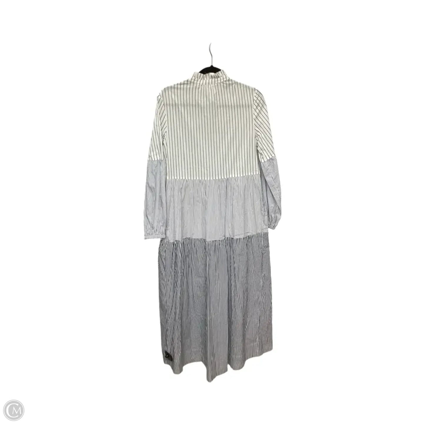 Dress Casual Maxi By Maeve In Striped Pattern, Size: M