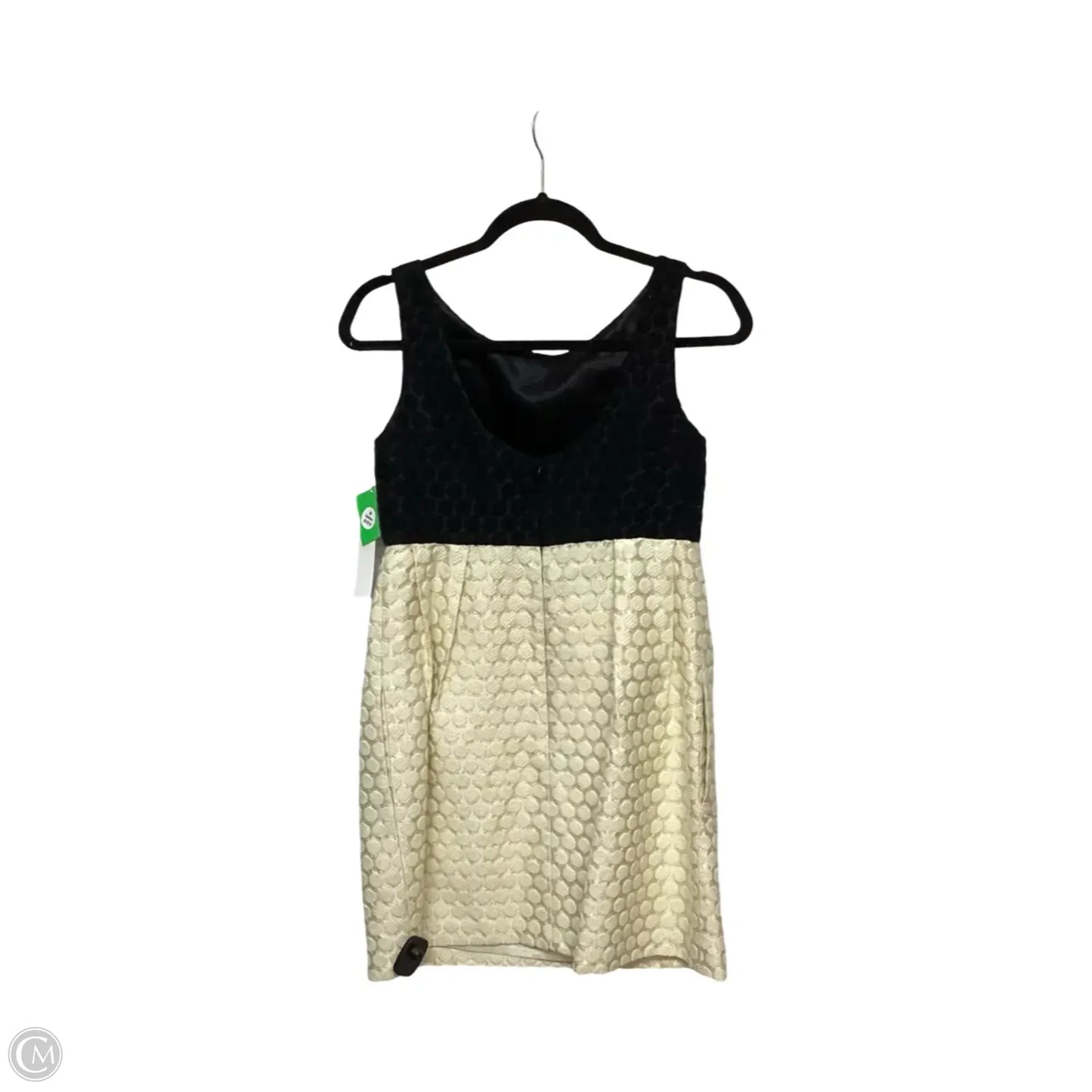 Dress Designer By Milly In Black & Cream, Size: 2