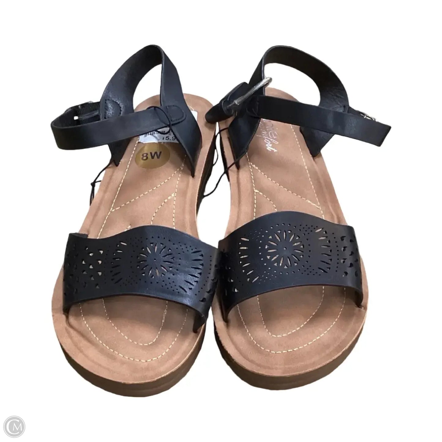 Sandals Flats By Annie In Black, Size: 8