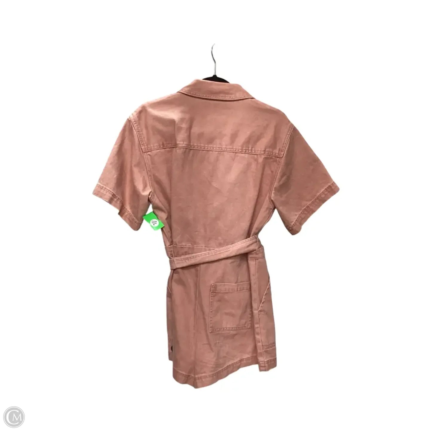 Romper By Future Collective In Orange Denim, Size: M