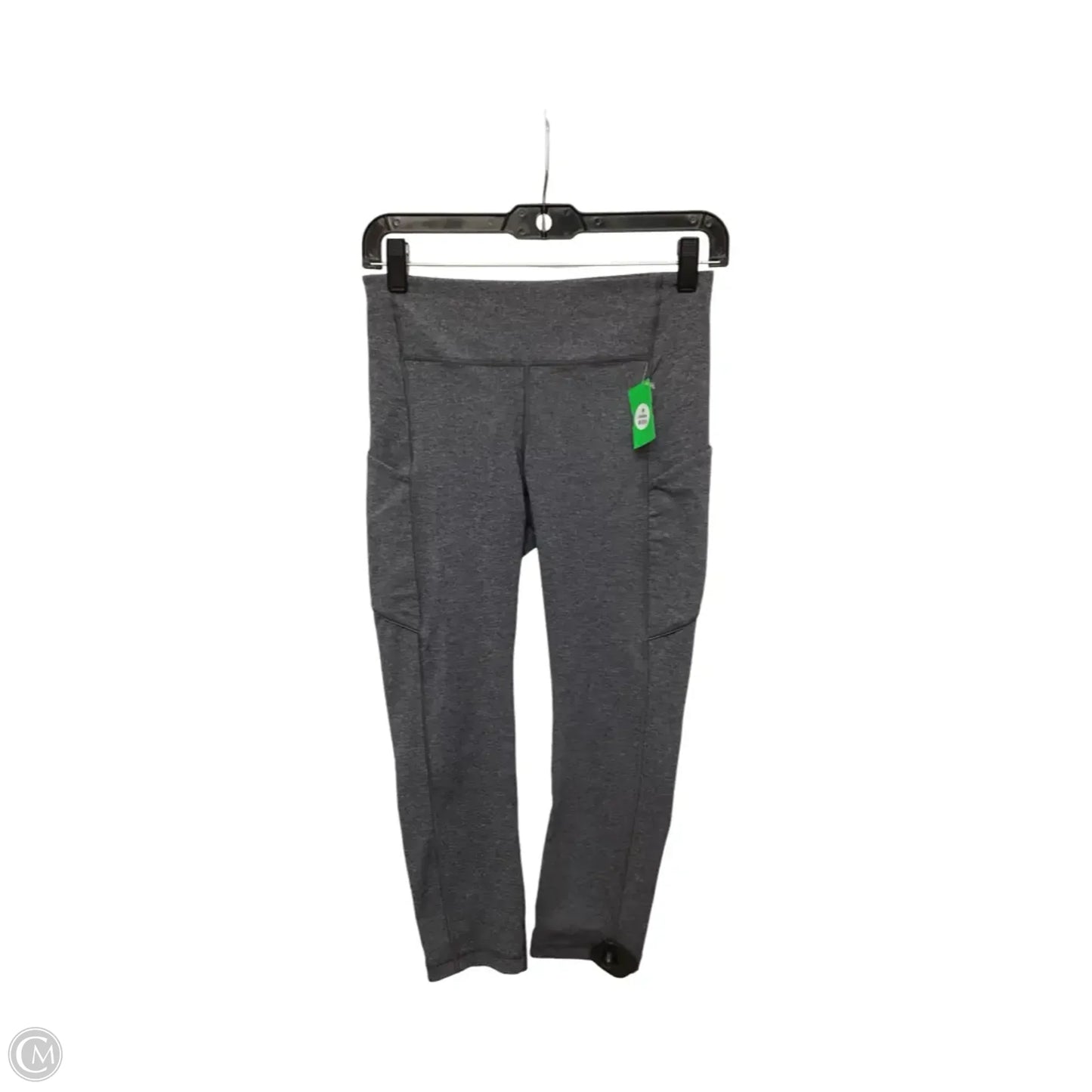 Athletic Leggings Capris By Lululemon In Grey, Size: 6