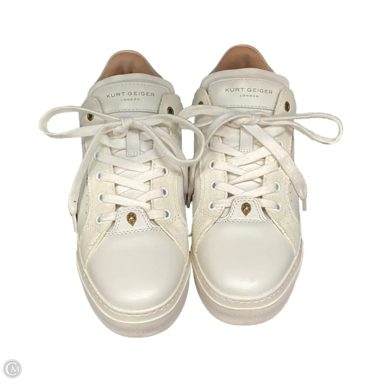 Shoes Designer By Kurt Geiger In White, Size: 7.5