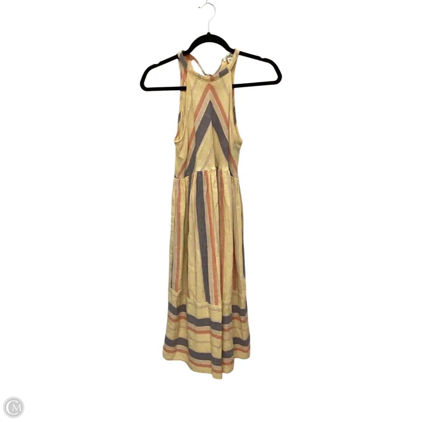 Dress Casual Midi By Listicle In Yellow, Size: S