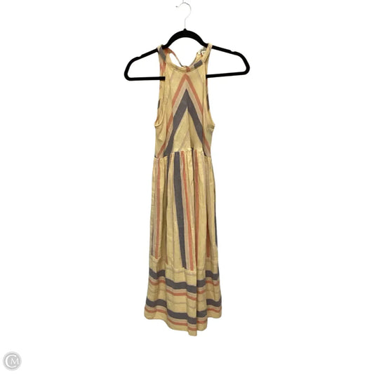 Dress Casual Midi By Listicle In Yellow, Size: S