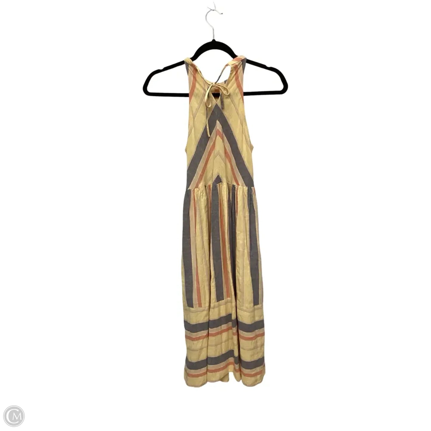 Dress Casual Midi By Listicle In Yellow, Size: S