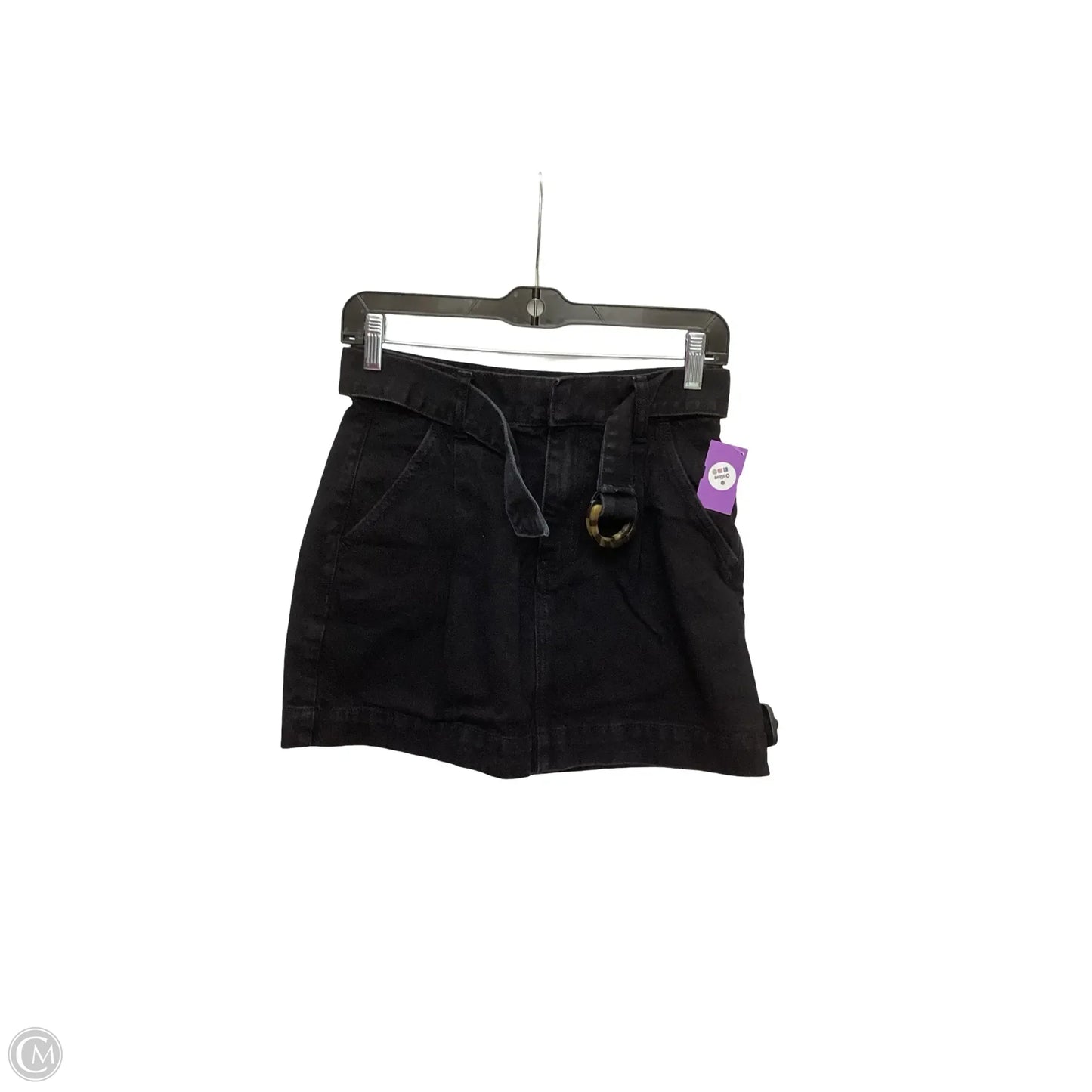 Skirt Mini & Short By We The Free In Black Denim, Size: 0