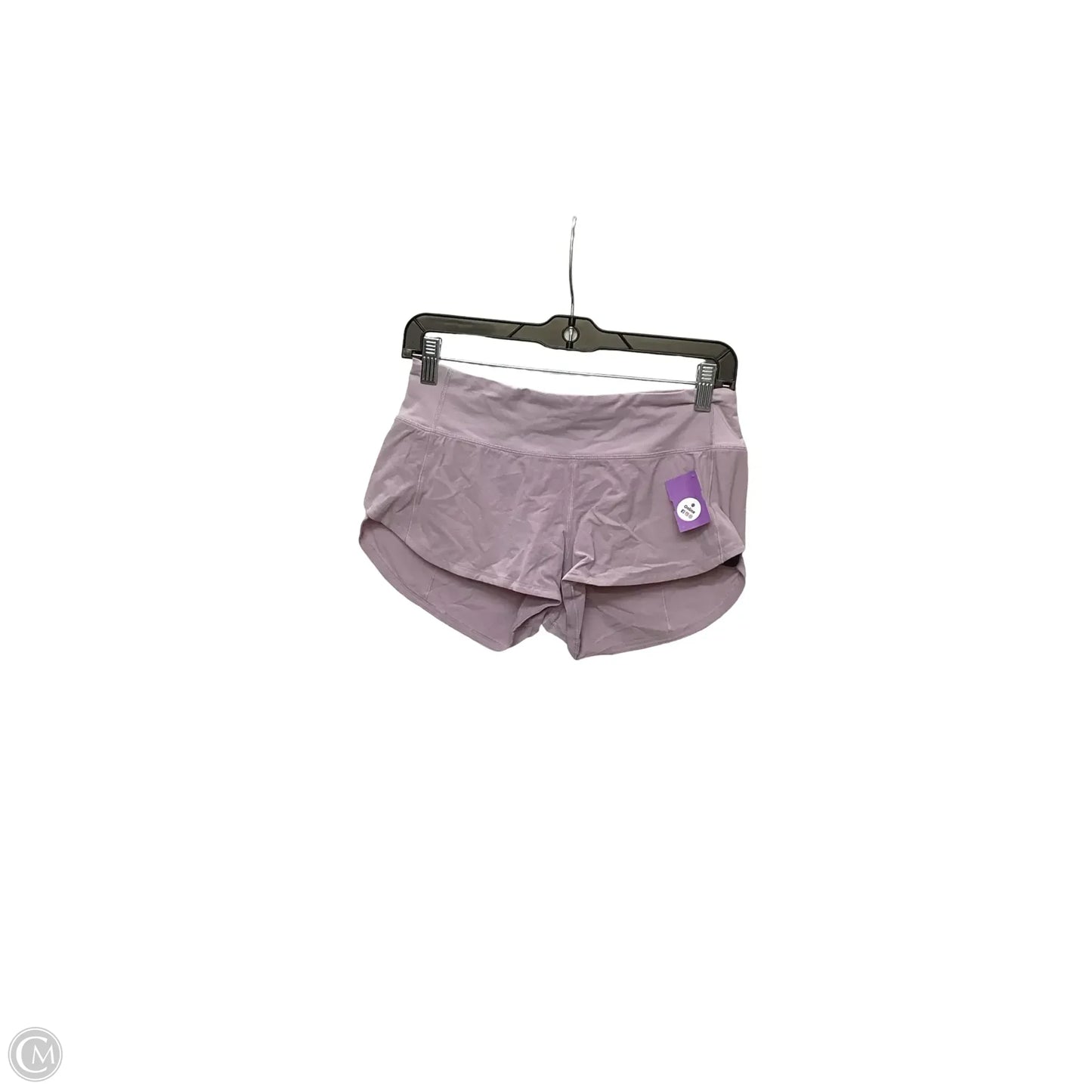 Athletic Shorts By Lululemon In Purple, Size: 4