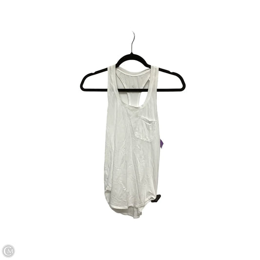 Athletic Tank Top By Lululemon In White, Size: 2