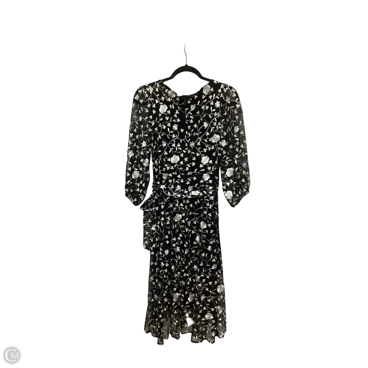 Dress Party Midi By Dkny In Black, Size: 14