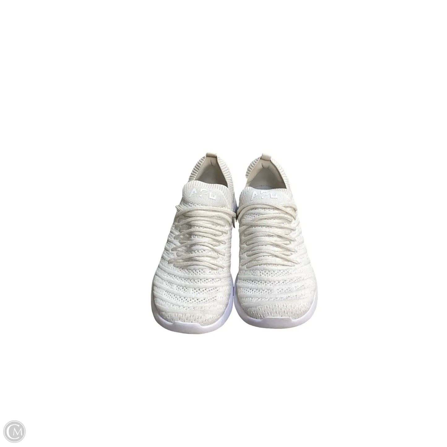 Shoes Designer By Apl In White, Size: 9.5