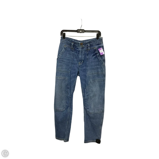 Jeans Straight By Pilcro In Blue Denim, Size: 6