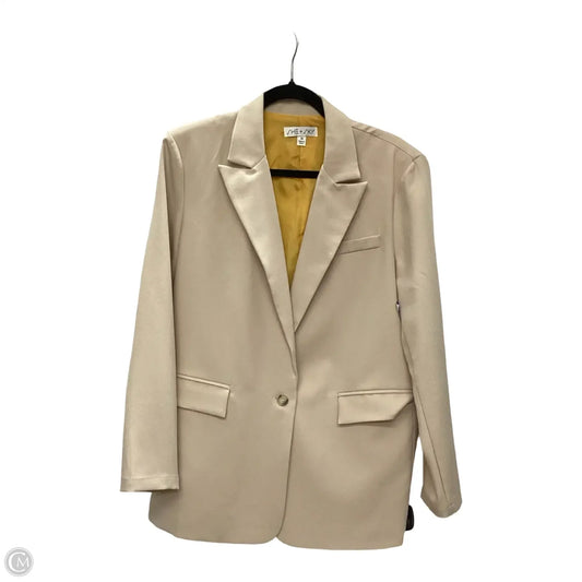 Blazer By She + Sky In Cream, Size: M