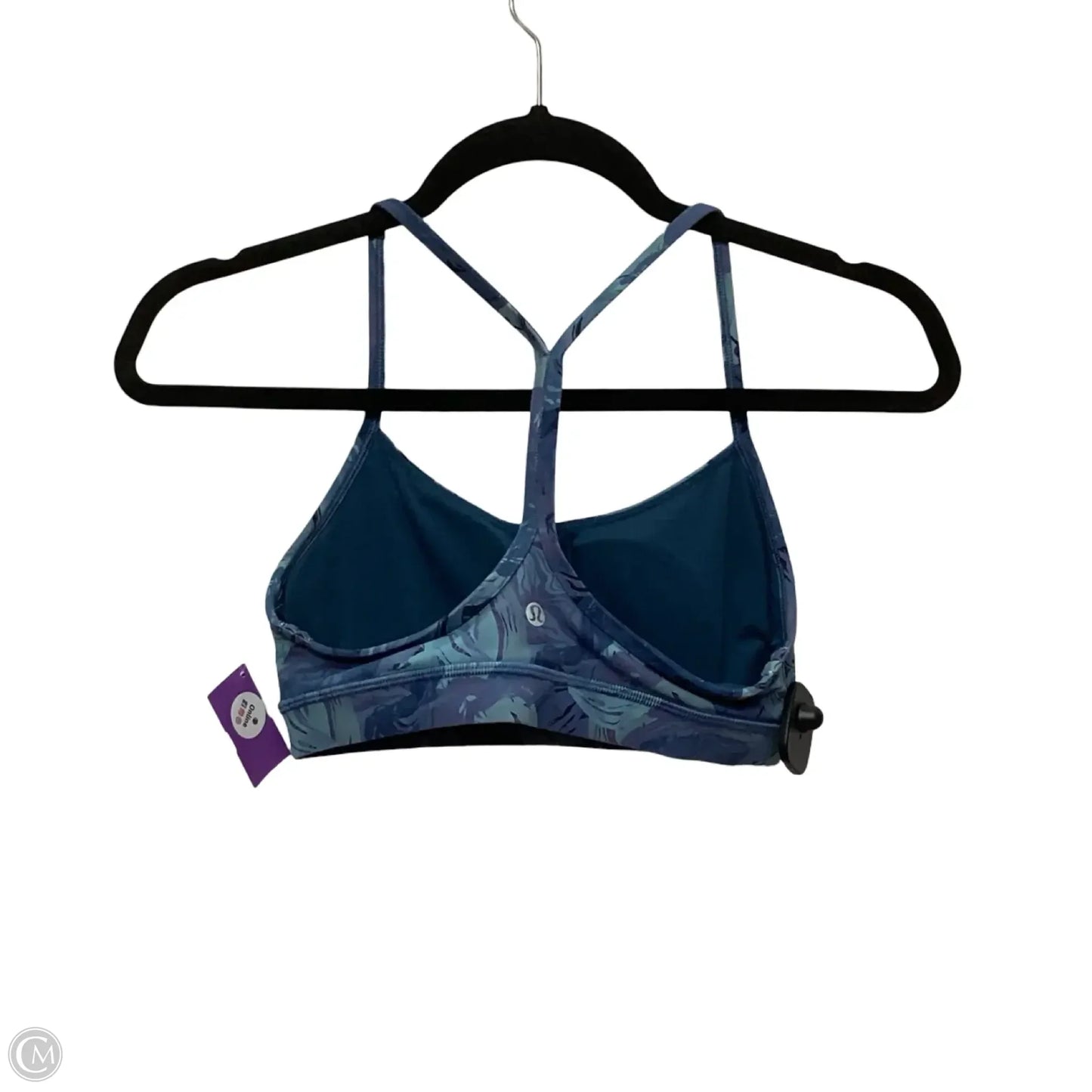 Athletic Bra By Lululemon In Blue, Size: 6