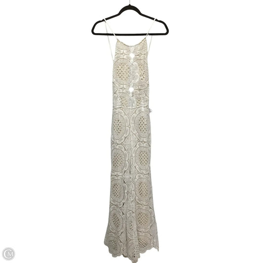 Romper By Sugar Lips In Cream, Size: S
