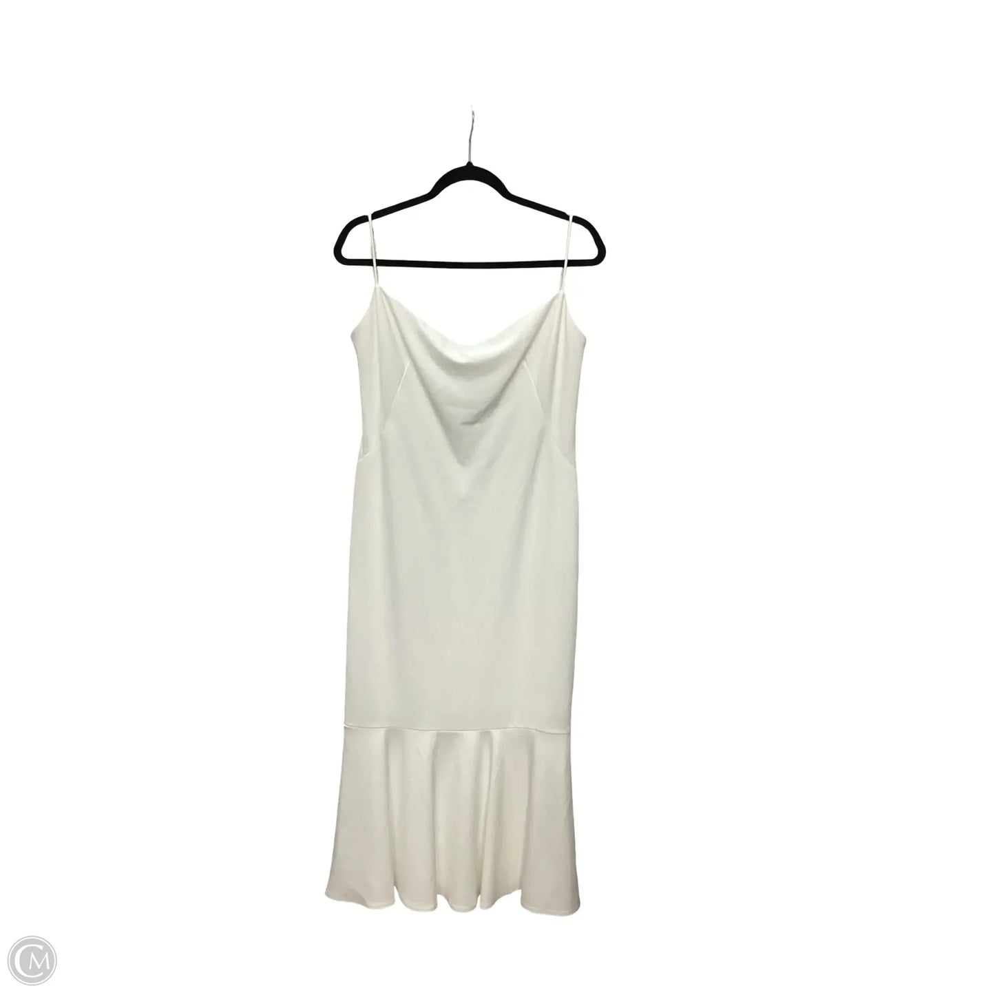 Dress Party Midi By Cmb In Ivory, Size: Xl