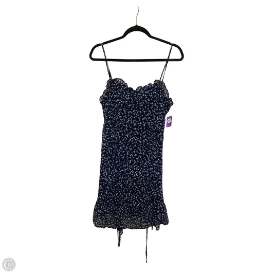 Dress Casual Short By Papaya In Blue, Size: L