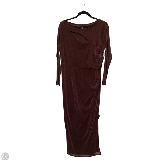 Dress Party Long By CANDALITE In Purple, Size: 1x