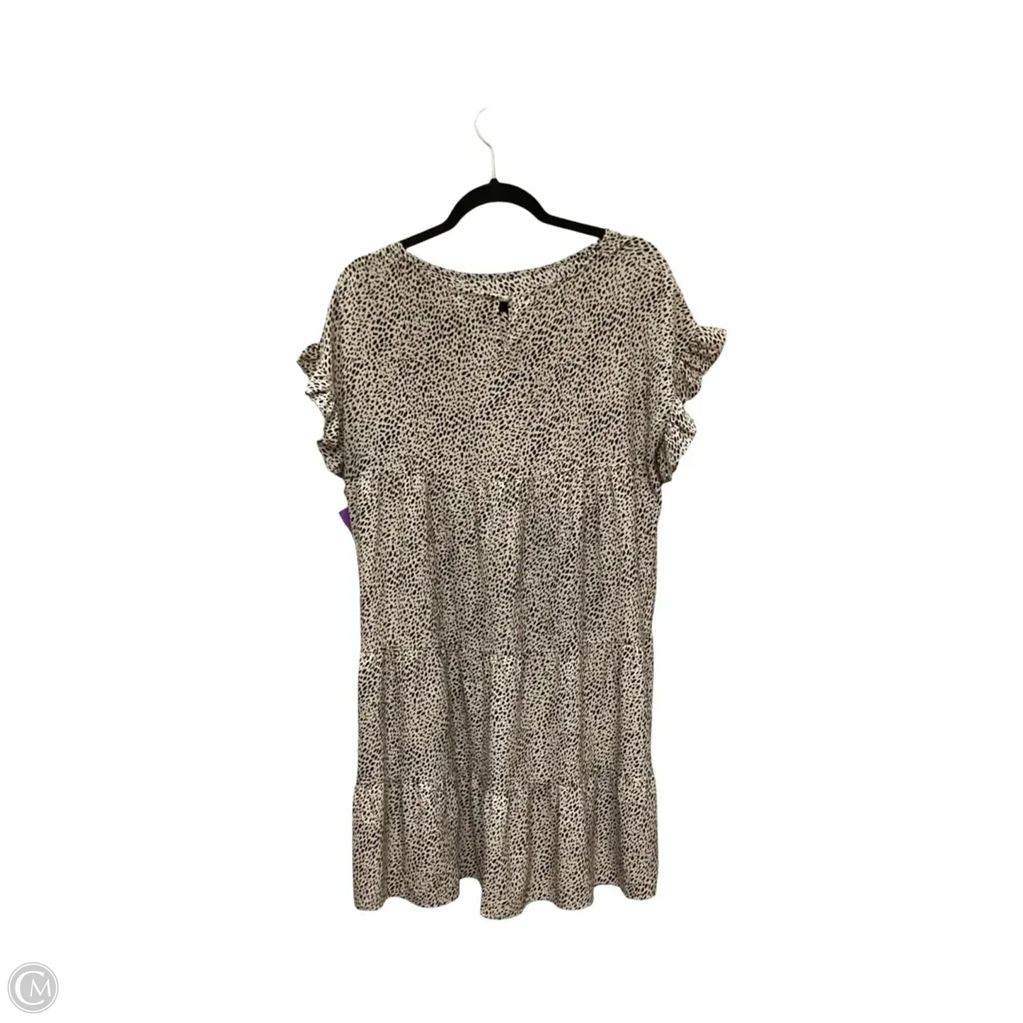 Dress Casual Short By Solutions In Animal Print, Size: L