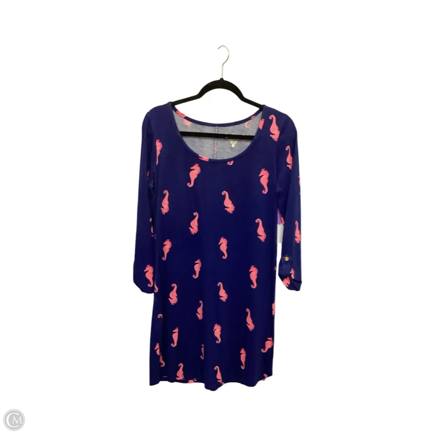 Dress Designer By Lilly Pulitzer In Blue & Pink, Size: M