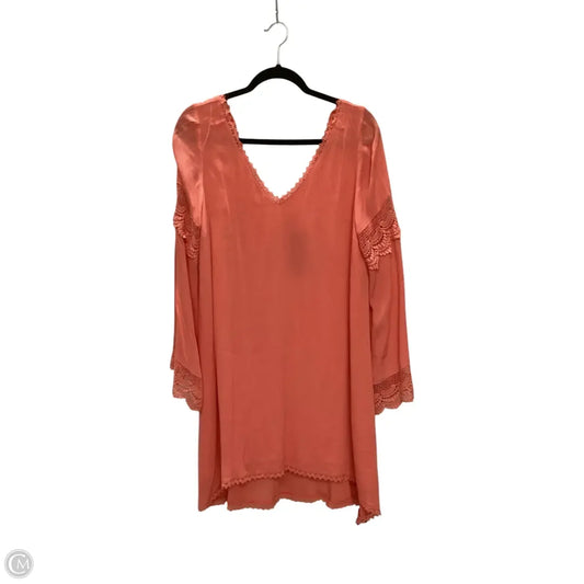 Dress Casual Short By Clothes Mentor In Orange, Size: L