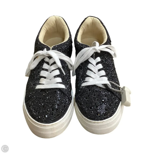 Shoes Sneakers By Betsey Johnson In Black, Size: 7.5