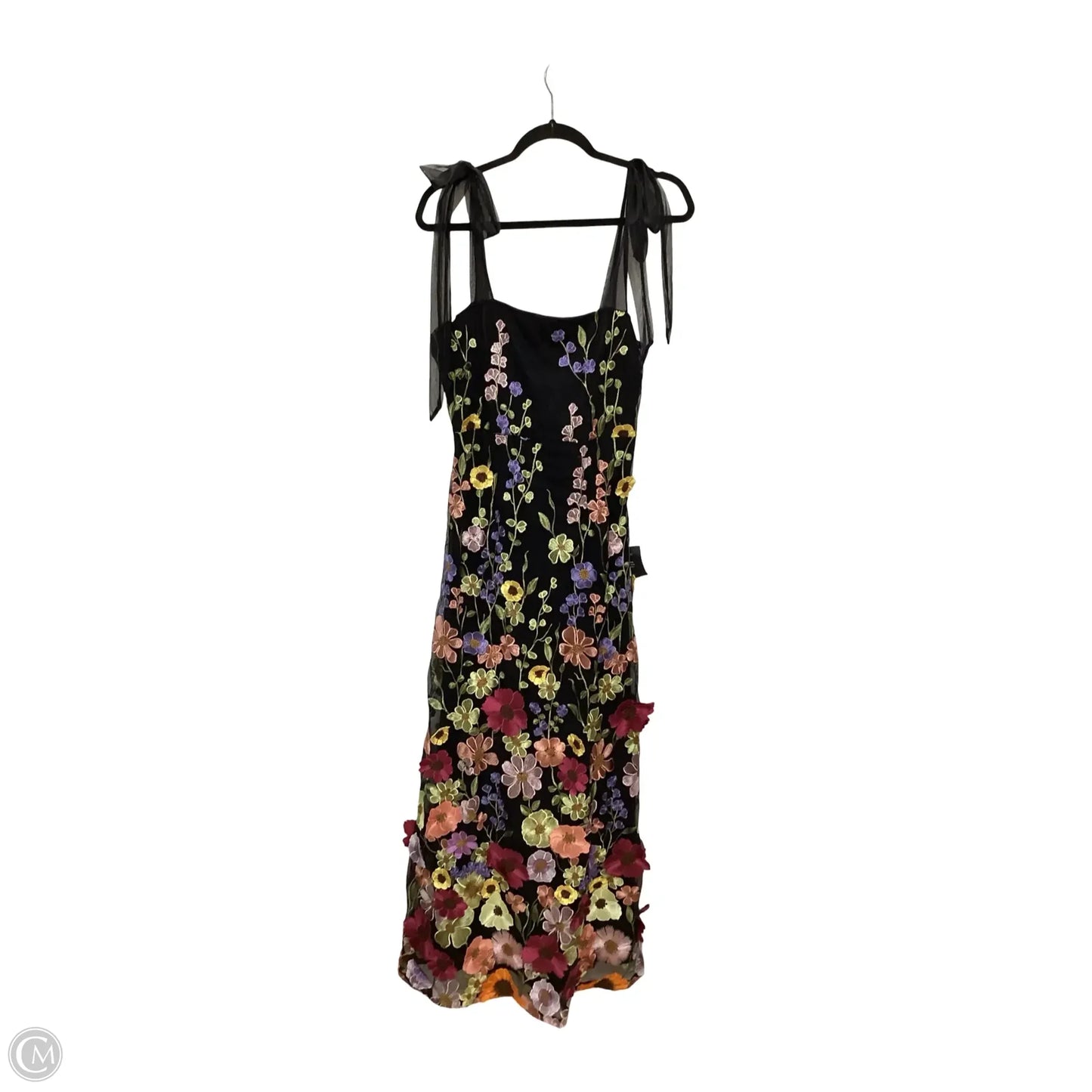 Dress Party Long By Lulus In Black, Size: L