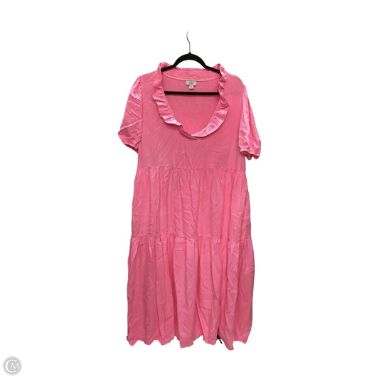 Dress Casual Short By Crown And Ivy In Pink, Size: Xl