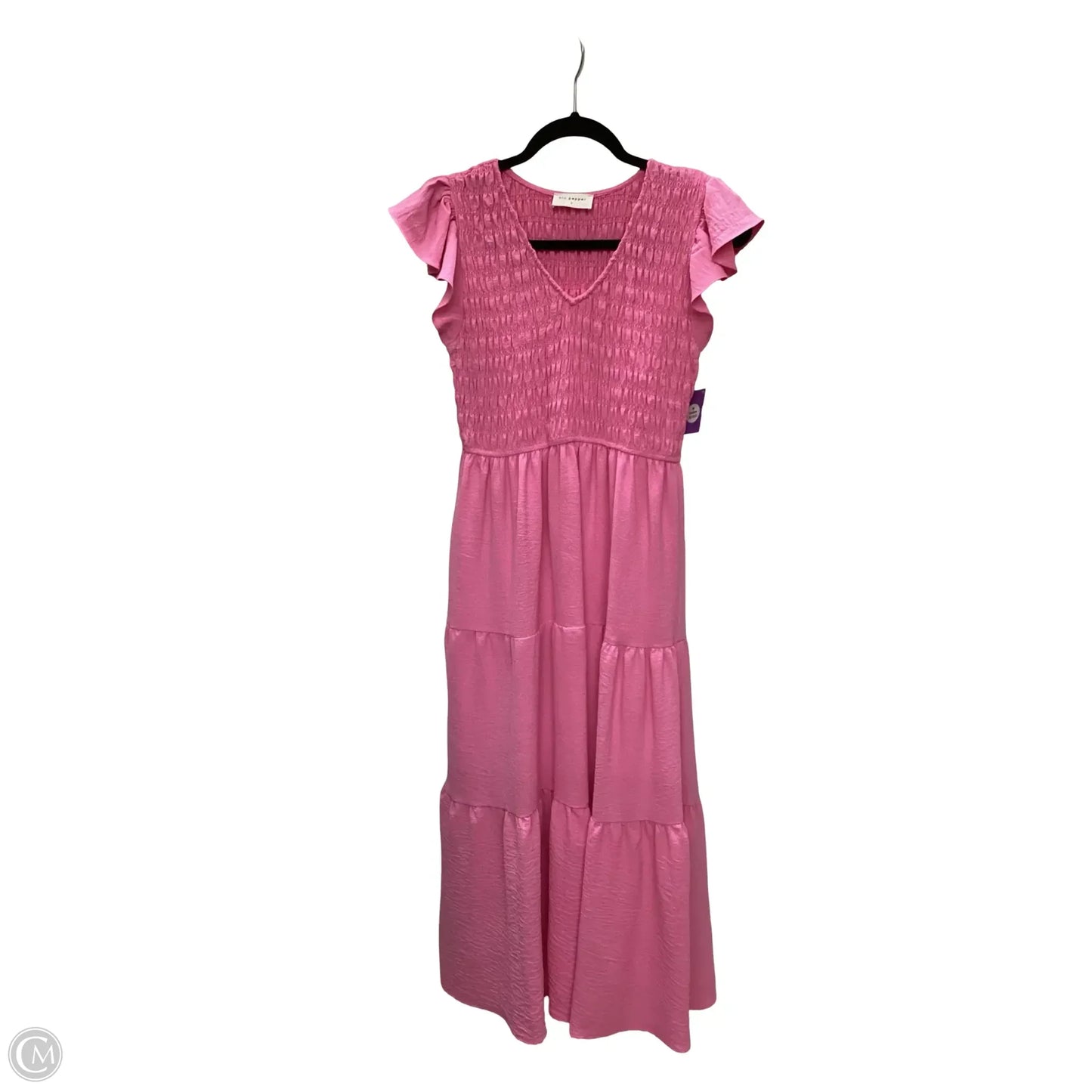 Dress Casual Maxi By Blu Pepper In Pink, Size: S